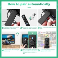 SZILBZ Hangvezérléses Távirányító Fire TV Stick és Cube-hoz - Újracsomagolt 5