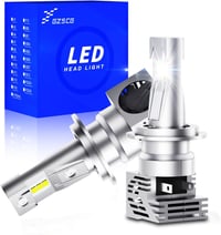 Philips H7 LED fényszóró izzó, 50W, 6000LM, 6500K, 12-24V, fehér, 2db 1