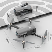 Holy Stone HS360S GPS Drón 4K Kamerával, 3 km Hatótáv, 5G Képátvitel, 20 Perc Repülési Idő, Összecsukható, 249g, Kezdőknek is 9