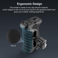 SmallRig univerzális oldalsó kameramarkolat, állítható, 1/4" és 3/8" csavarral 5