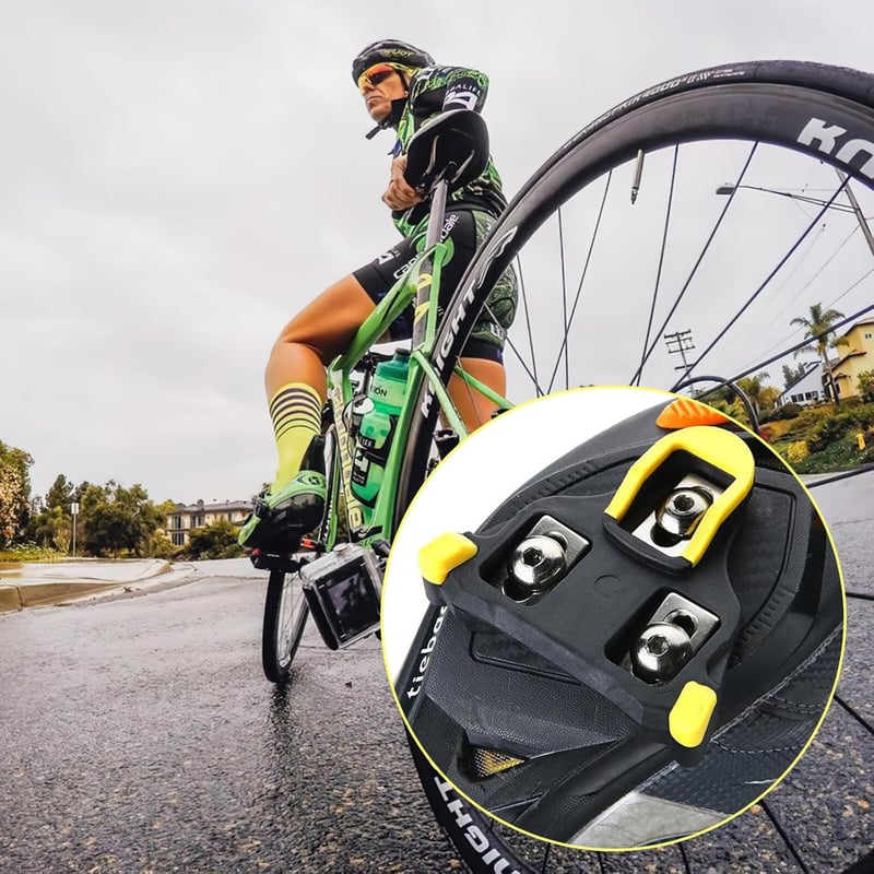 Shimano SPD-SL országúti kerékpár pedál szett, alumínium stoplikkal és szerelési kellékekkel