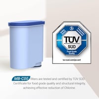 Philips AquaClean kompatibilis Maxblue vízszűrő, TÜV tanúsított, PFAS-csökkentő (3 db) 2