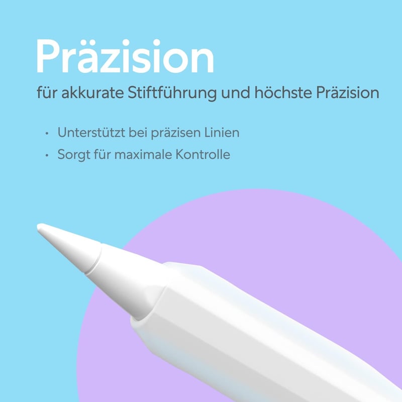 Apple Pencil szilikon markolat - 2 db, 1. és 2. generációhoz - Paperlike