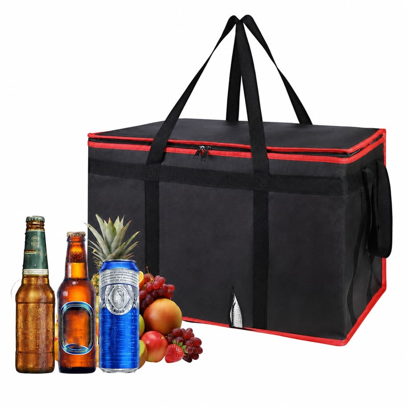 ILVRX XXXL termo torba od Oxford tkanine, 20 litara, 58x35x38 cm, sklopiva — Na donjem dijelu ima rez (stanje: vidi 2. sliku)