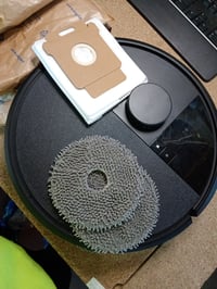 Robot aspirator și mop iRobot Roomba Combo 505 Plus cu stație de andocare AutoWash, LiDAR Clearview Pro, 7000Pa, lavete DualClean, SmartScrub 5