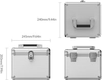 ORICO Alumínium Védőtok 10db 3,5" HDD-hez - Ütés-, Por- és Nedvességálló 7