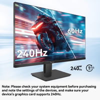 Prechen 27" 2K QHD Gamer Monitor 240Hz, 1ms, HDR400, 2560x1440P, FreeSync Premium Pro, Beépített Hangszórók, VESA Kompatibilis 3