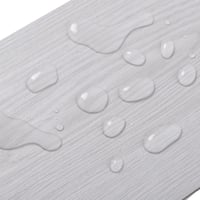 INMOZATA Öntapadós PVC Padlóburkolat - Világosszürke Fahatású Vinyl Padló, Vízálló, Csúszásmentes, 5 m², 36 db Lap, 2 mm Vastag 3