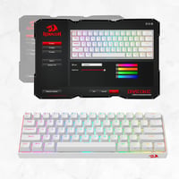 Redragon K530 Pro 60% Wireless Mechanikus RGB Gamer Billentyűzet, 3 Módú, Hot Swap 6