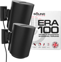 Sound bass ERA100 Fekete Fali Tartó Szett (2 db) - Dönthető és Forgatható Konzol Sonos ERA 100 Hangszóróhoz, Egyszerű Felszerelés 1