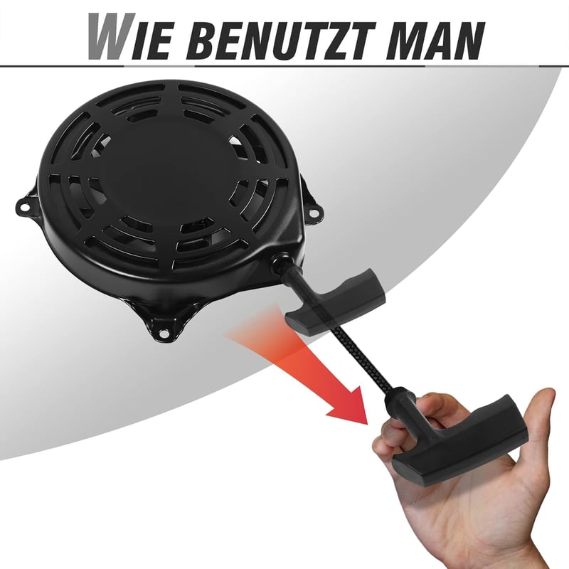 Briggs & Stratton Berántó Indító 497680 498144 - Kézi Indítószerkezet Fűnyírókhoz, Visszahúzós Berántó Mechanizmus