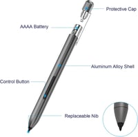 Microsoft Surface Stylus Toll - 1024 Nyomásérzékenység, Tenyérfelismerés, AAAA Elem 3