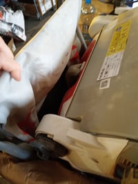 IKRA IEVL 1738 električni vertikutator i prozračivač travnjaka, 1700 W, radna širina 38 cm, podesiva radna dubina, košara za sakupljanje 50 l, rabljeno 4