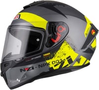 Casco Trendy Fekete-Lila Fém Zárt Bukósisak 1