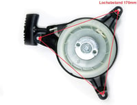 HOLZER Kézi Indító Görgő MTD Thorx 35/45/55 Motorokhoz - Einhell Budget 1P61 Fűnyírókhoz - Berántó Indító Alkatrész 430g 3