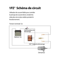 Honda Fourtrax Rancher és Foreman ATV Indítórelé - F8S-T04 Solenoid 5