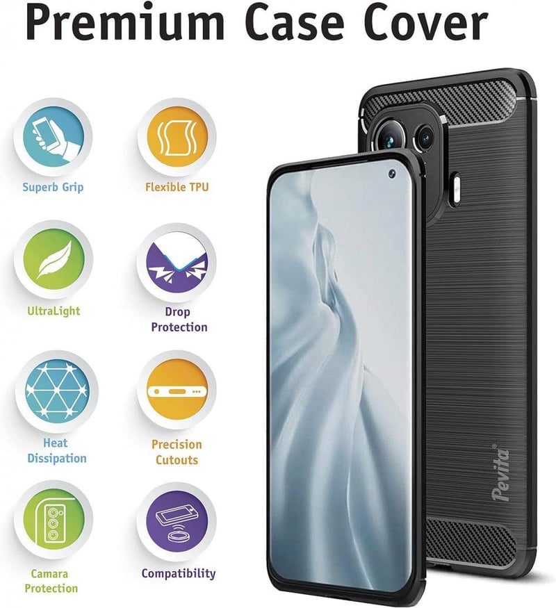 Xiaomi Mi 11 Pro Ütésálló Csúszásgátló Szilikon Védőtok