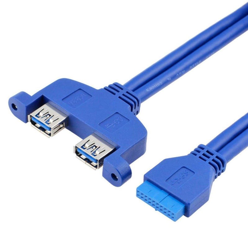 Chenyang USB 3.0 belső csatlakozó alaplap bővítő készlet PCI tartóval