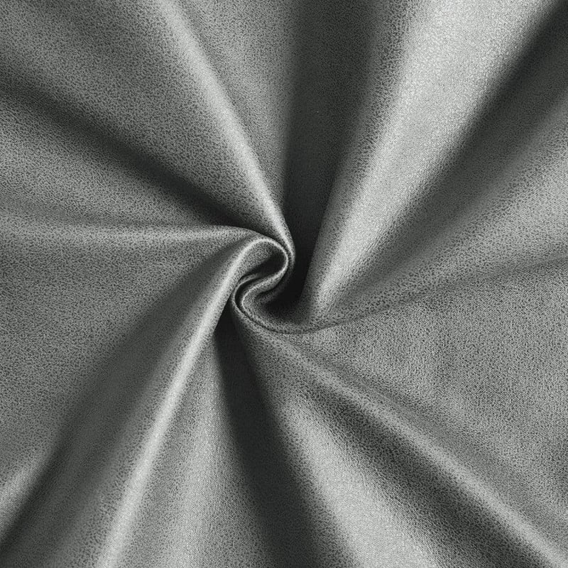 Fekete Műbőr Párnahuzat 40x40 cm - 2 db Cipzáras