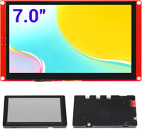 ELECROW 7" ESP32 HMI érintőképernyős monitor, 800x480 RGB TFT LCD, LVGL/Esphome kompatibilis 1