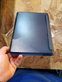 Puzdro ProCase Slim Smart pre iPad Air 1 (9,7") námornícka modrá, A1474 A1475 A1476 - Mierne poškriabaný zadný kryt (stav: viď 2. obrázok) 2