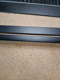 Suport pentru prosoape SAYAYO montat pe perete, negru, 70 cm, din oțel inoxidabil, pentru baie — elemente de fixare lipsă (stare: vezi poza a 2-a) 3