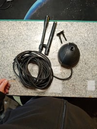 Pontec PondoVario 1000 vrtna crpka za fontanu sa filtrom, 1000 l/h, crna — nedostaje 1 od 4 nastavka za fontanu (stanje: vidi 2. sliku) 2