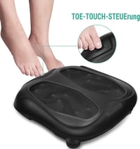 Nekteck Elektromos Talpmasszírozó - 18 Gömbös Shiatsu Melegítő Funkcióval és Érintővezérléssel 4