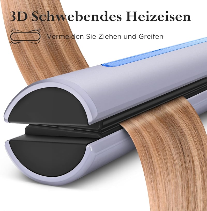 PARWIN PRO BEAUTY Infravörös Ionos Hajvasaló és Hajgöndörítő 2-in-1, 14 Hőfokozat 100-230°C, Antisztatikus Hatás, Kerámia Bevonat, Rózsaszín