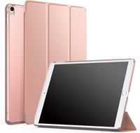 MoKo iPad Air 3 / Pro 10.5 Bőrtok - Rózsaarany, Automata Alvó Funkcióval 9