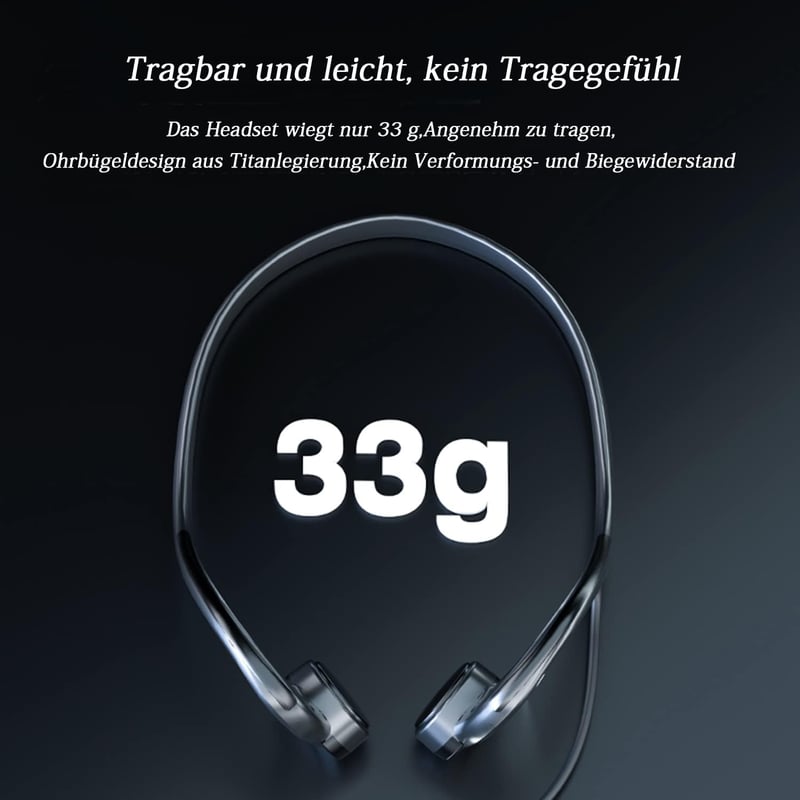 Sumeber vezetékes csontvezető sport fülhallgató, vízálló, mikrofonos, USB-C