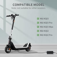 NIU KQi3 elektromos roller töltő 53,5V 2A - Kompatibilis KQi2/Pro/Max modellekkel 3