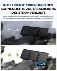 BigBlue Solarpowa 20W ETFE Összehajtható Napelemes Töltő, USB-A és USB-C Csatlakozóval, IP65 Vízálló, Állvánnyal, Mobiltelefon és Tablet Kom 7