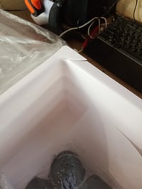 Relaxdays kolica za kupaonicu s ladicama, 4 ladice, metal i plastika, bijela – slomljen kut — kut spremnika je slomljen (stanje: vidi 2. sliku) 3