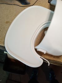 CYBEX Gold Click Etetőtálca, Babaszett, All White – szettből — fekvőbetét, etetőszék, lábtartó hiányzik (állapot: lásd a 2. képet) 4