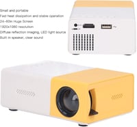 Cuifati 720P HD LED projektor, 24-60 colos vetítés, kültéri és otthoni mozizáshoz 6