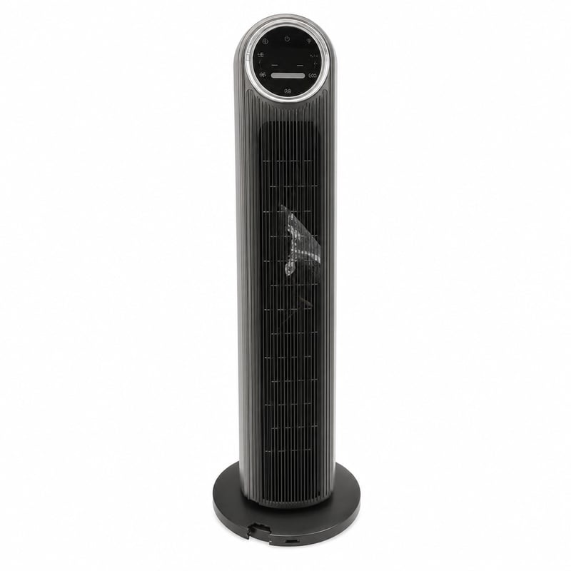 DREO Nomad One S Ventilator Turn Inteligent cu WiFi și Control Vocal, Oscilație la 90 de grade, 4 Moduri, 4 Viteze, Negru - Incomplet