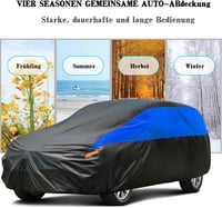 Vízálló téli autótakaró SUV-hoz, 460-485 cm - Légáteresztő, hó- és napvédő 7