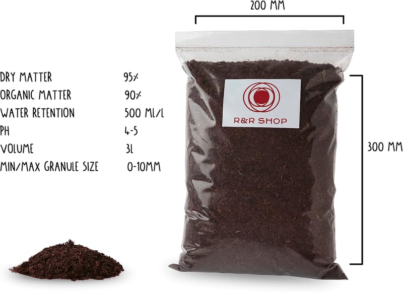 Savanyú tőzeg talajjavító - R&R SHOP 3 literes Torba Bionda Fine kerti növényekhez
