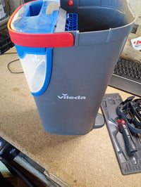Vileda H2PrO set ravnog čistača s kantom, mikrofibra, s odvajanjem čiste i prljave vode, sivi - rabljeno 3
