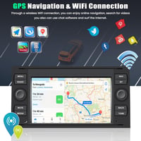 Ford Focus Android 13 autórádió 7" érintőképernyővel, CarPlay, 2+64GB, GPS, Bluetooth 4