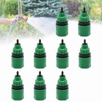 Conector furtun din plastic pentru sistem de irigații 4/7 și 8/11 mm, pachet de 9 bucăți, conector pentru sistem de udare grădină 1