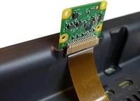 Raspberry Pi 4 Fekete Hűtőházas Ház 7" Érintőképernyővel 4