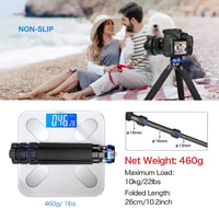 Koolehaoda MT-03 kompakt állvány DSLR-hez és telefonhoz, 10kg teherbírás 5