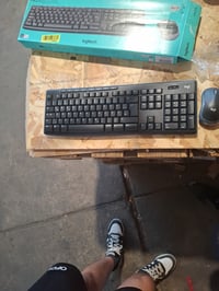 Logitech MK270 Bezdrôtový set klávesnice a myši, 2,4 GHz, Nano USB prijímač, kompatibilný s Windows, čierny – Neúplné, výstavný kus 2