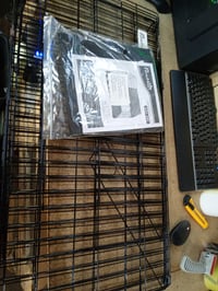 Králičia klietka pre domáce zvieratá PawHut so zakrytým strešným krytom, na vnútorné aj vonkajšie použitie, so spodnou táckou, 90x75x75 cm, zeleno-čierna 2