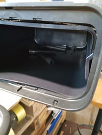 Brabantia Bo Touch Bin Hi érintésmentes szemetes 60 L, 1 belső vödörrel, matt fekete – kozmetikai — horpadás (állapot: lásd a 2. képet) 4