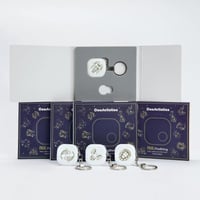 Nutale Vízálló Bluetooth Kulcskereső Szűz Csillagképpel, Cserélhető Akkumulátor 3