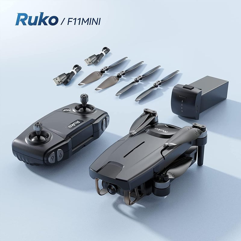 Ruko F11MINI 4K Kamerás Drón GPS-szel, 60 Perc Repülési Idő, 250g Alatti