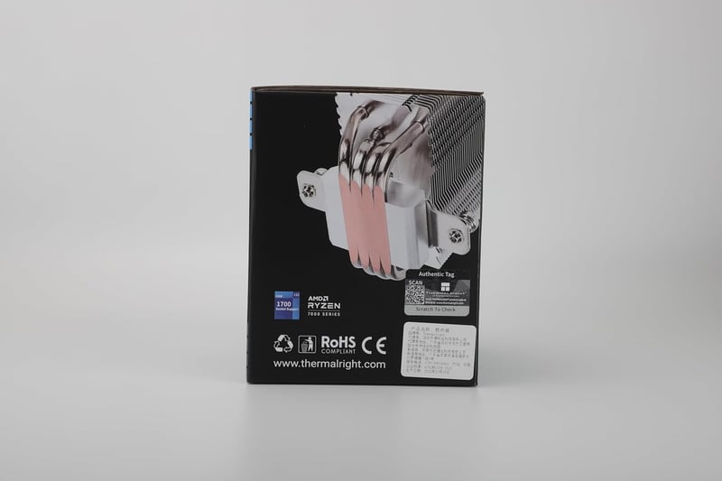 Thermalright ASSASSIN X 90 SE V2 CPU hűtő, 4 hőcső, AMD és Intel kompatibilis
